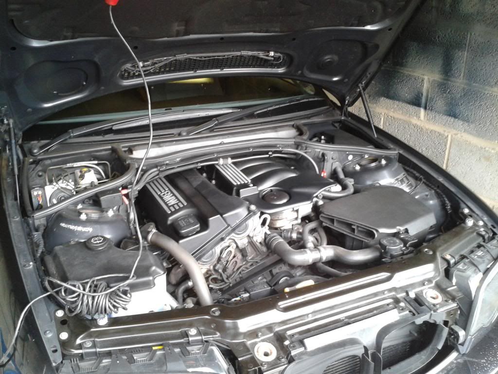 bmw e46 318i n42 installing new timing chain tensioner.