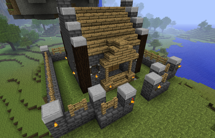 How Tp Build A Minecraft Cat Head House How Tp Build A Minecraft Cat Head House