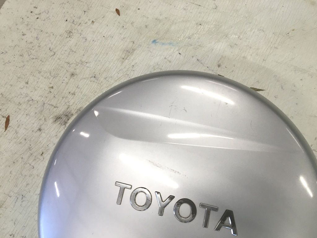 20012013 TOYOTA RAV4 RAV 4 SPARE TIRE HARD COVER SILVER 16" SPARE OEM
