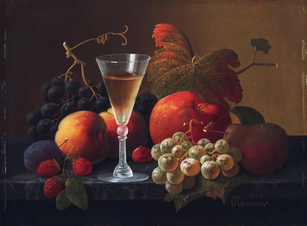 SeverinRoesenAmericanbornGermanyc1815-c1872--StillLifewithFruitandaWineGlass.jpeg