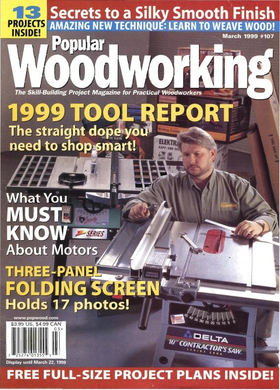 Popular Woodworking Magazine Feb 1999
