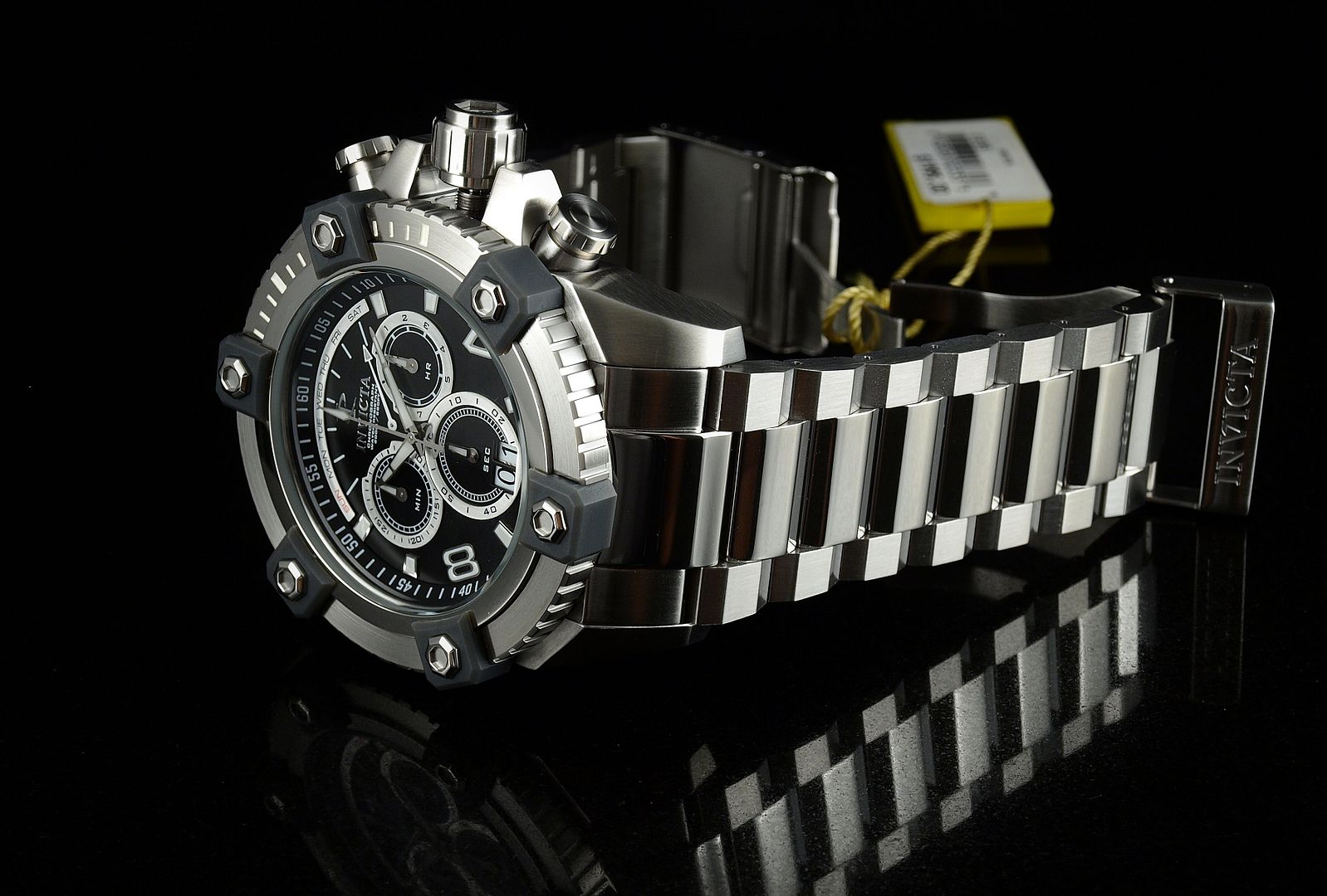 n quartz chronograph crystal: flame fusion crown: 