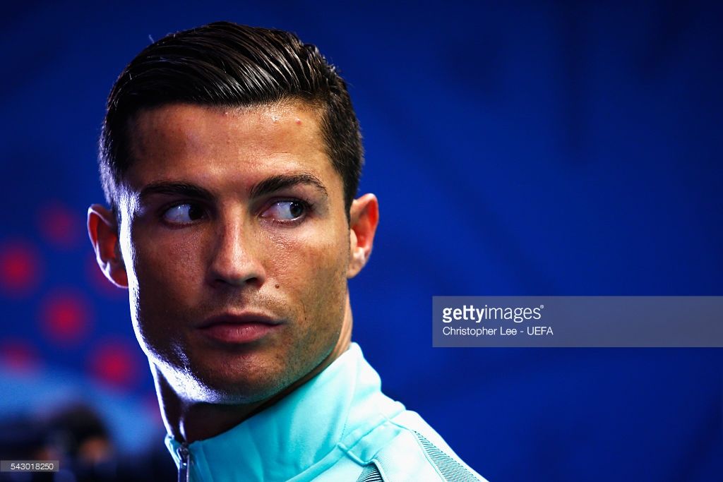  photo Cristiano Ronaldo of Portugal is seen in the tunnel prior to the UEFA EURO 2016 round of 16 match between Croatia and Portugal.jpg