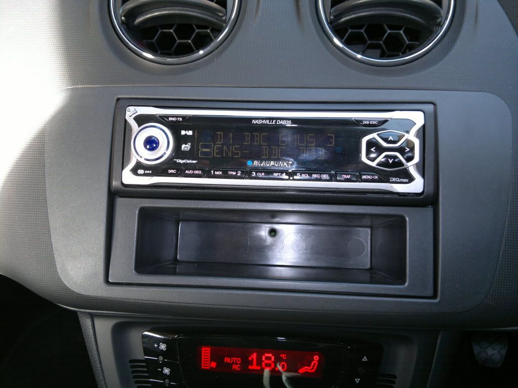 Headunit Car Radio Stereo Fascia Mask Frame&Cable&Canbus For Seat Ibiza 6j  09-13