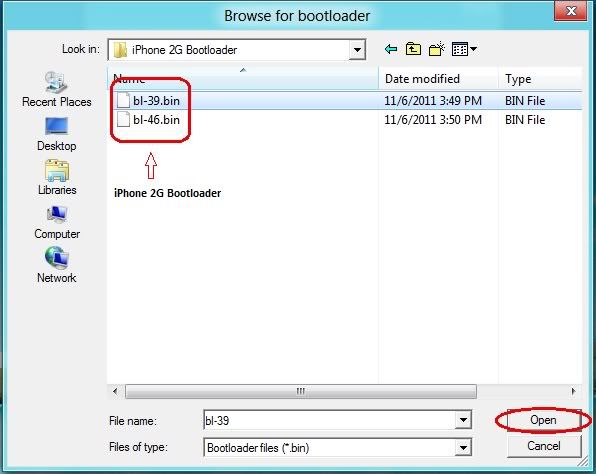 Bootloader 3.9 · Bootloader 4.6