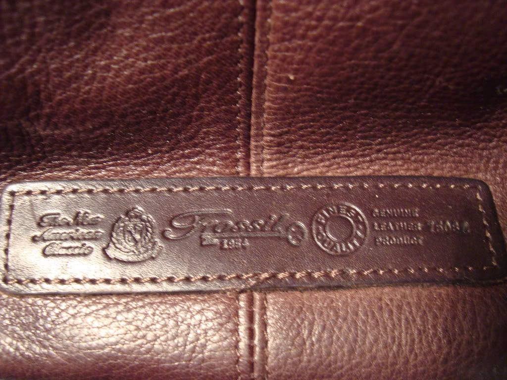 Fossil 75082 Vintage Purse Handbag Brown 1954 Collection eBay
