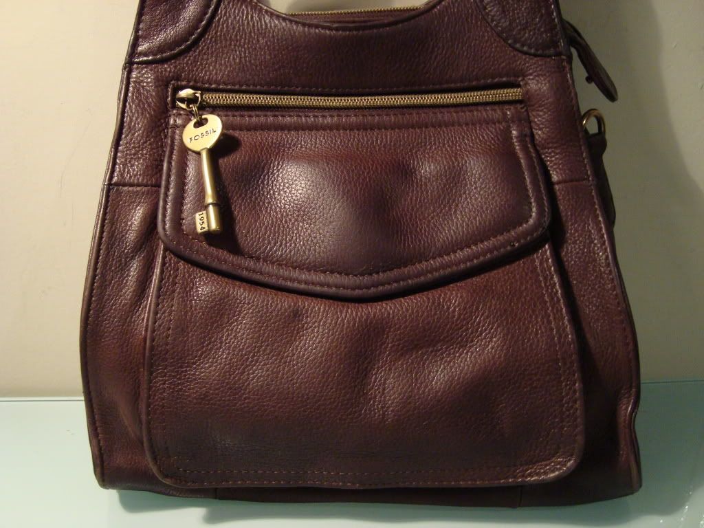 fossil genuine classic 1954 purse