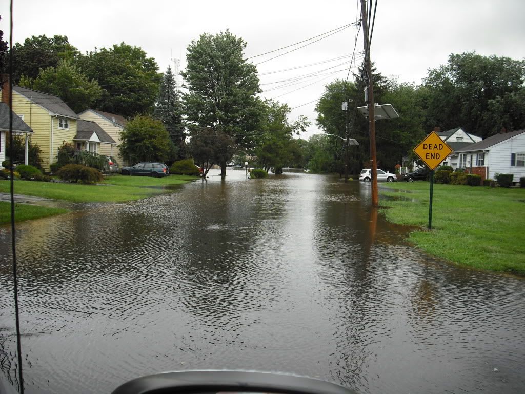 Some Flooding Pics From Central NJ (South Plainfield) New Jersey Hunters