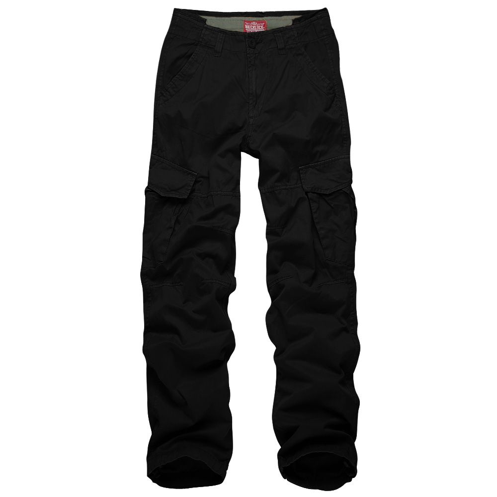 black cargo pants mens baggy