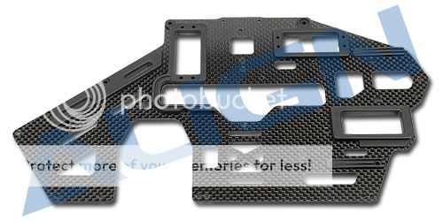 Align T Rex 500PRO Carbon Main Frame(L)/1.6mm H50158 New  