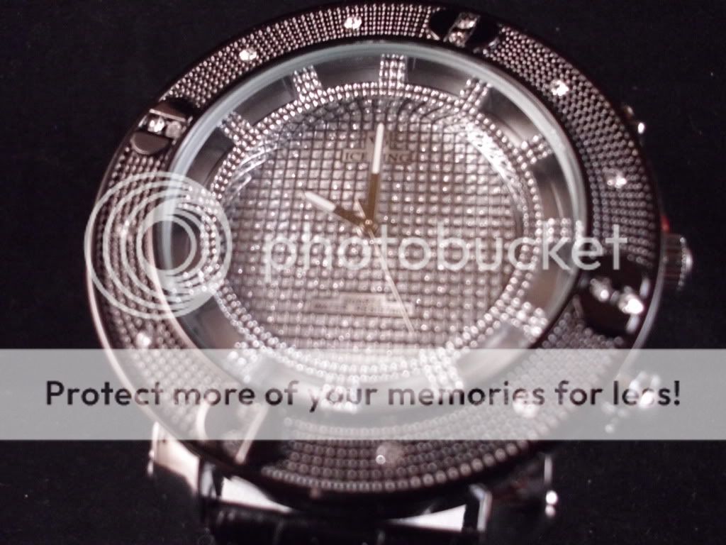   KING/JOJO/JOJINO DIAMOND ILLUSION WATCH WITH TWO EXTRA BEZELS  