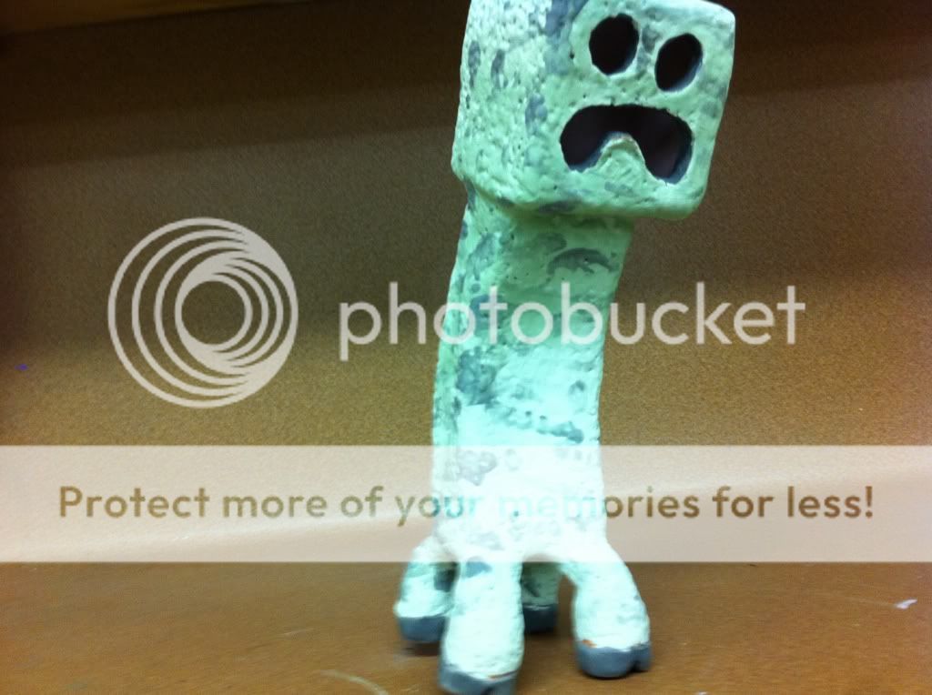 Clay Creeper Statuette [FINISHED] Fan Art Show Your Creation