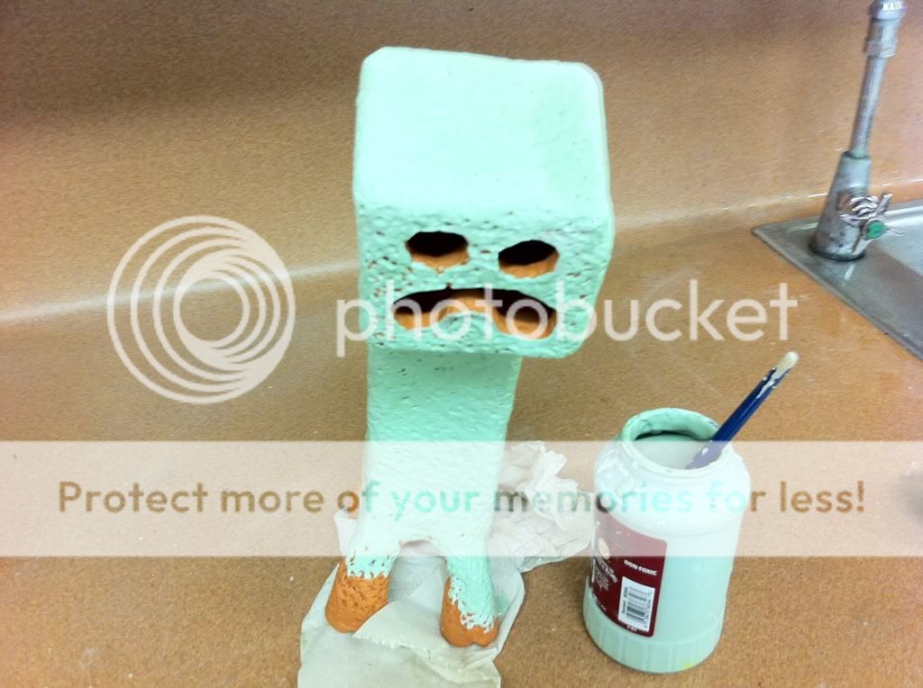 Clay Creeper Statuette [FINISHED] Fan Art Show Your Creation