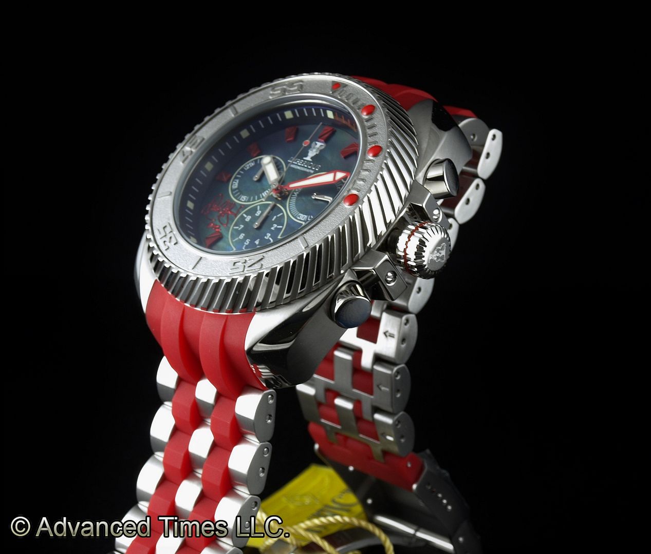 imperious mens gearhead sign by jamal anderson chronograph