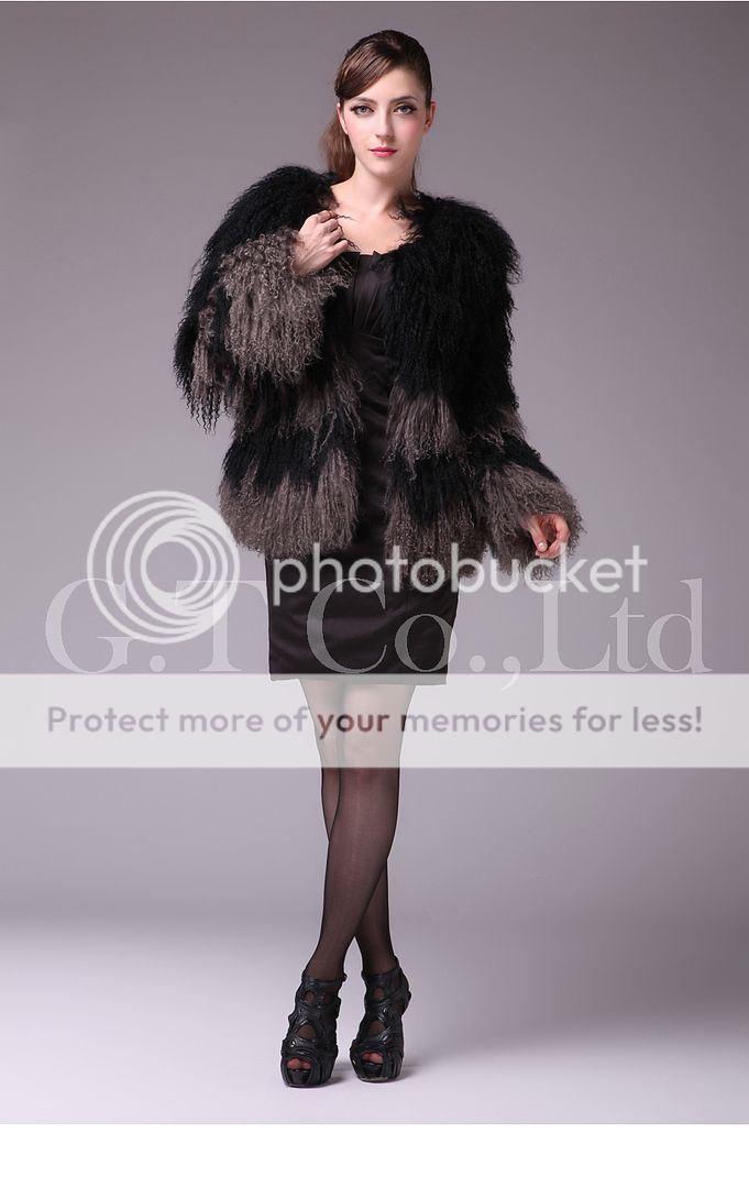 0014 women Mongolia fur coats garment overcoat outwear jackets coat 