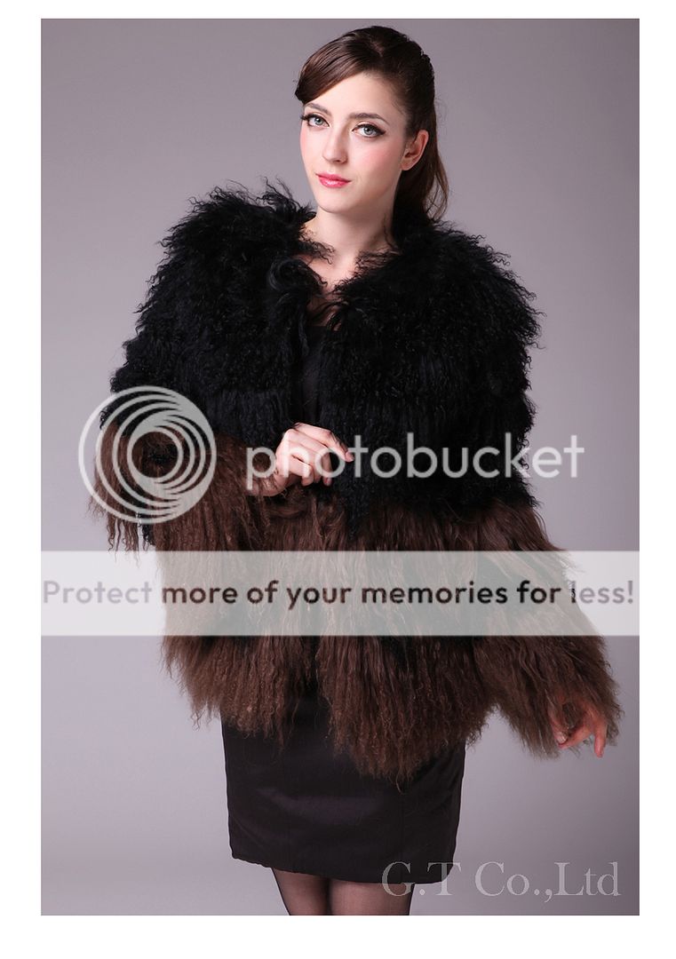 0014 women Mongolia fur coats garment overcoat outwear jackets coat 