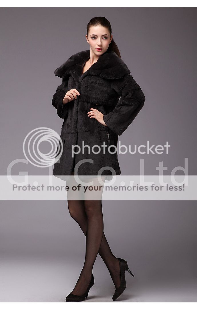 0247 women rabbit fur coat jacket garment jackets & rex rabbit fur 