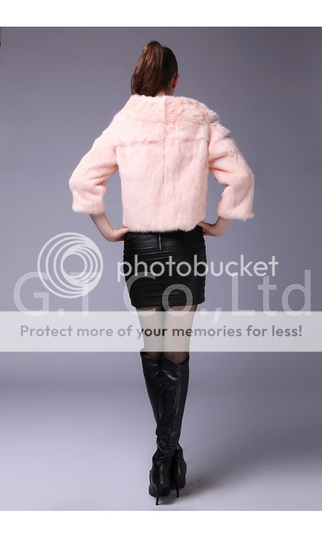 0429 Rabbit Fur Lovely coat garment jacket outwear appeal for wonmen 