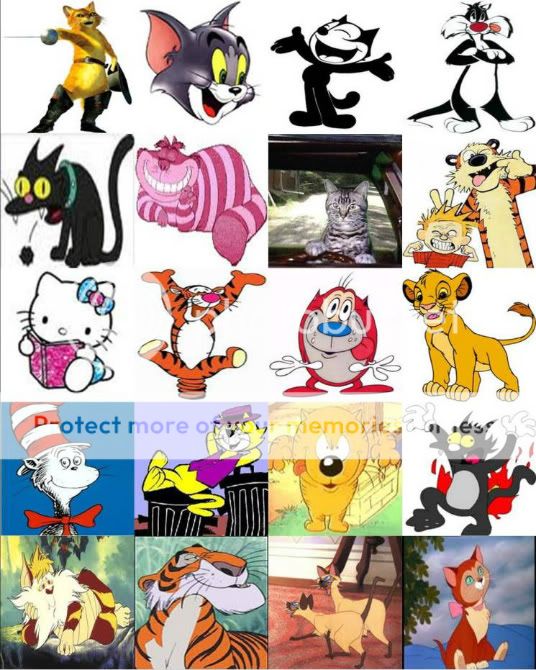 Famous Cats by Pic Quiz - By Tbones78