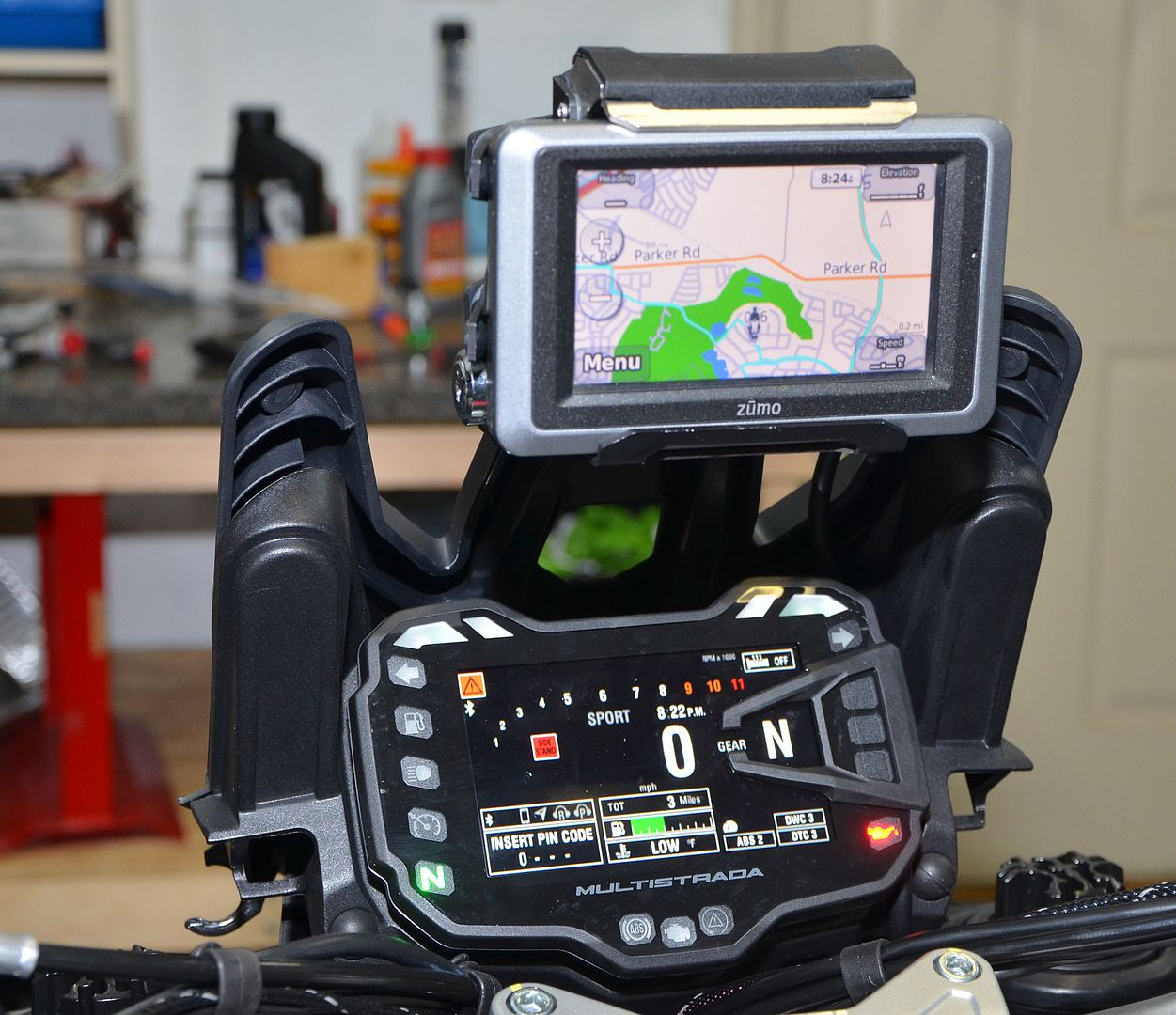 Wiring Garmin Zumo 660 Mount Cradle
