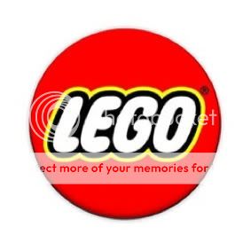 Lego Logo 1 Pin Button Badge (Retro Vintage Childrens)  