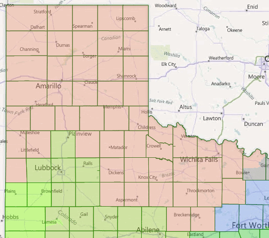 US House Redistricting: Texas