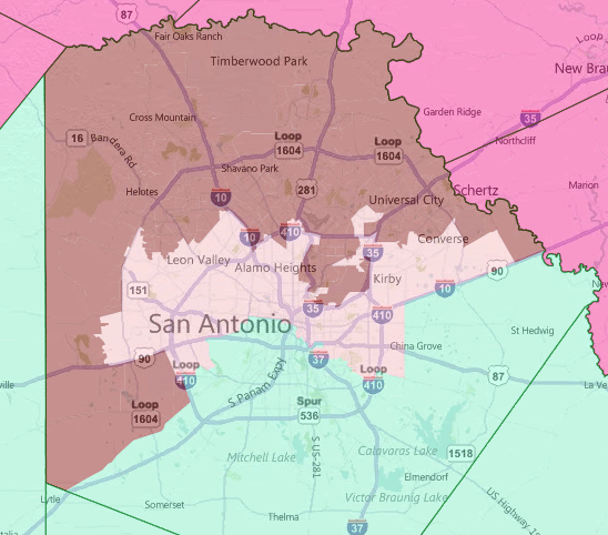 US House Redistricting: Texas